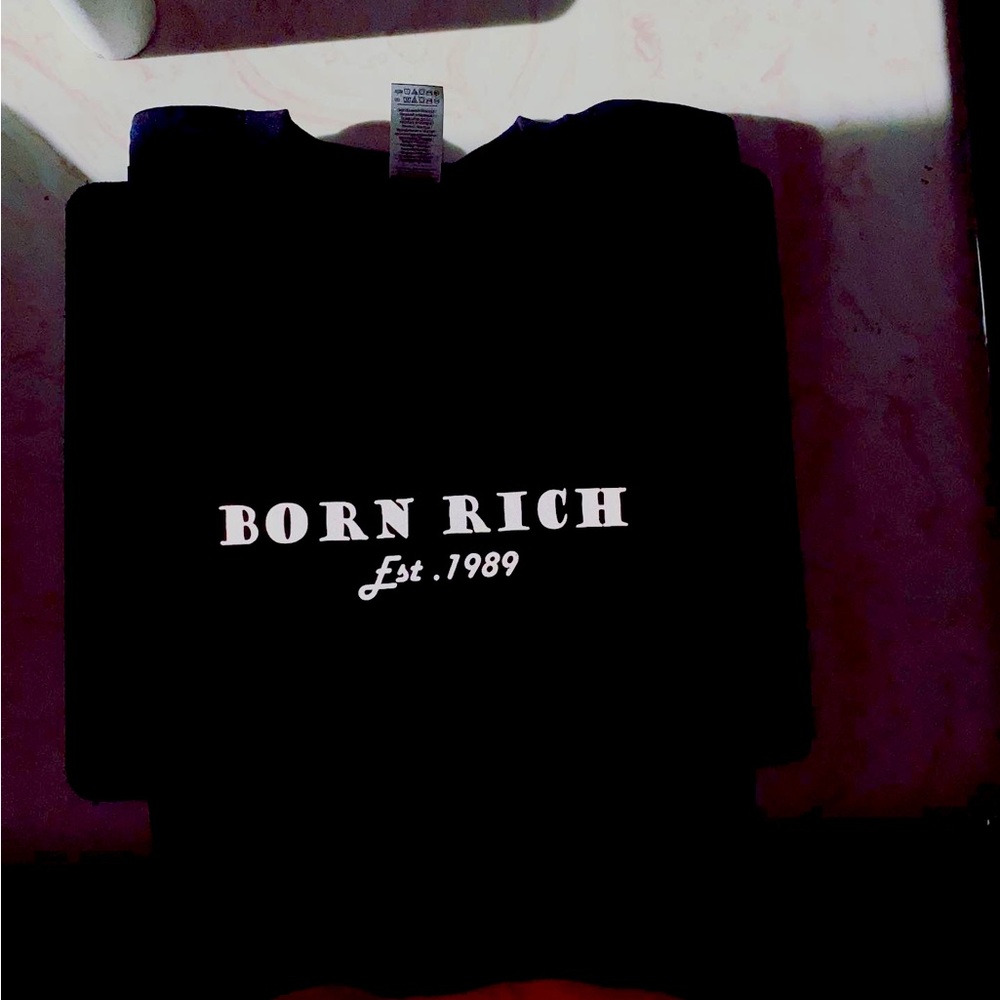Born Rich t shirts kids and adult sizes